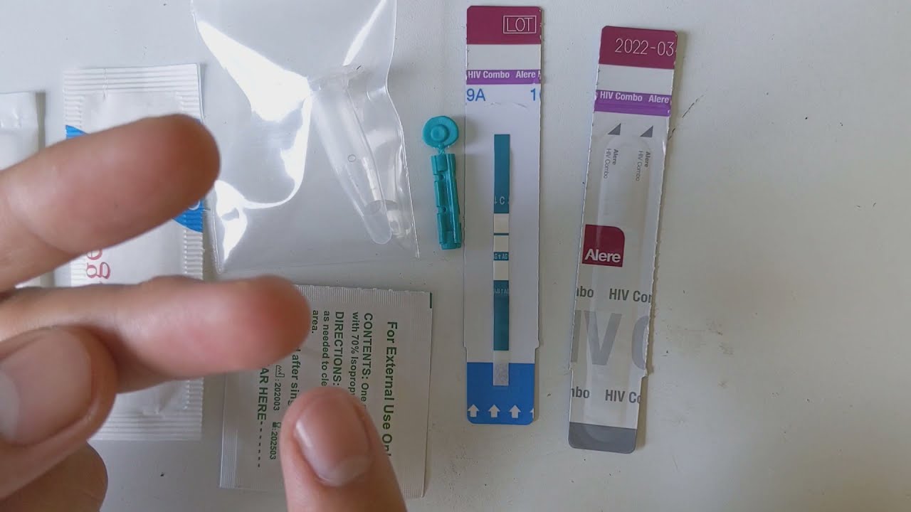 Test nhanh HIV combo Alere/Xét nghiệm HIV tại nhà - YouTube