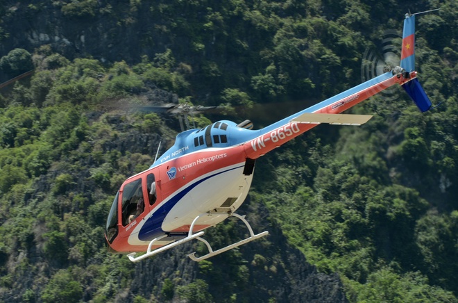 Máy bay Bell 505 bị rơi trên vịnh Hạ Long - Xã hội